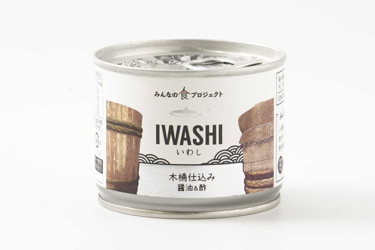 いわし缶木桶仕込み醤油＆酢